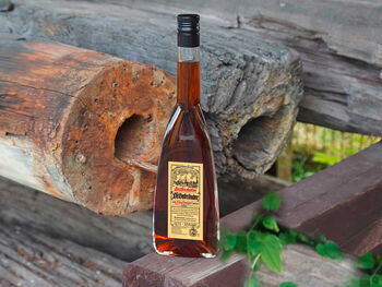 Dreikantflasche Sülfmeister Heidekräuter regionaler Likör aus Lüneburg